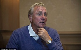 Sốc: "Thánh" Johan Cruyff bị ung thư phổi